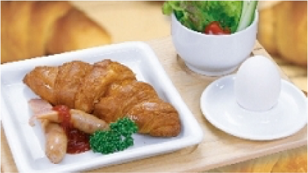 クロワッサンモーニング